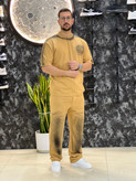 ست تیشرت و شلوار مردانه مدل کروم هارتز کاستوم قلم رنگ