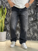 شلوار مردانه مدل بگ فیت جین پارچه ترک کد ۲