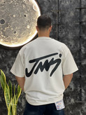 تیشرت آستین کوتاه مدل قواره لش Jmi
