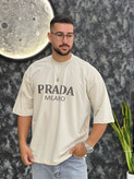 تیشرت آستین کوتاه طرح prada