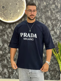 تیشرت آستین کوتاه طرح prada