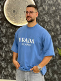 تیشرت آستین کوتاه طرح prada