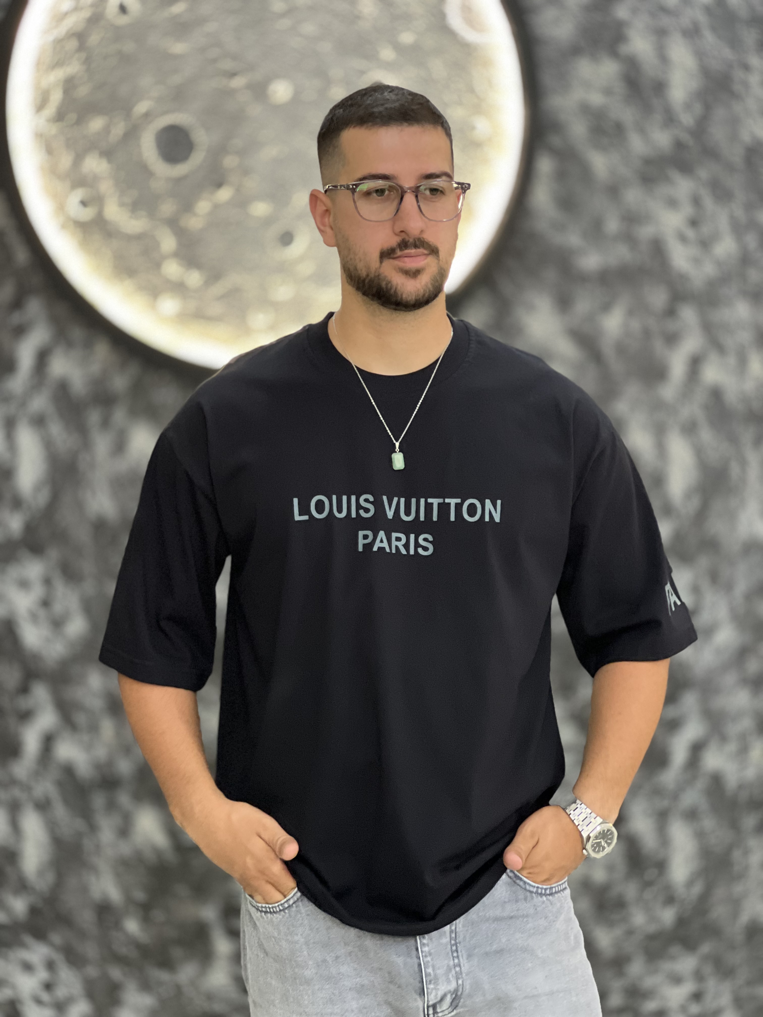 تیشرت آستین کوتاه مدل Louis Vuitton Paris