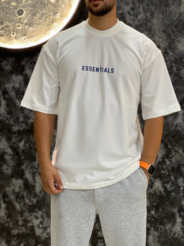 تیشرت آستین کوتاه مدل Essentials